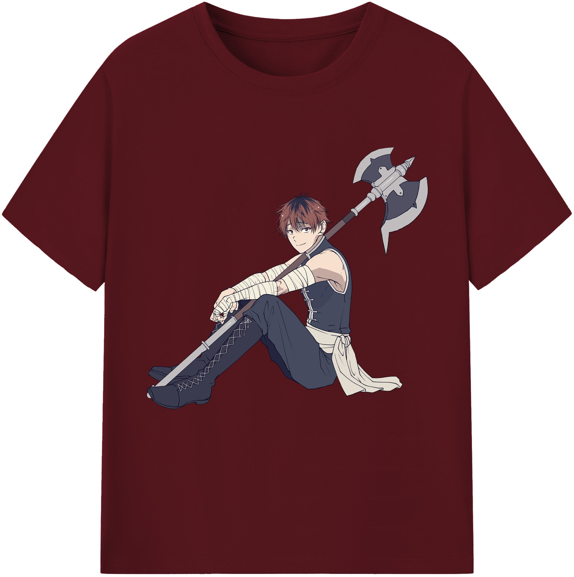 （画像用） 葬送のフリーレン Frieren 綿100％半袖Tシャツ（フロントプリント）